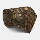 Pictorial Map of Washington D.C. (1892) Stropdas (Opgerold)