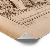  Pictorial Map of Windsor Castle (1677) Poster (Hoek)