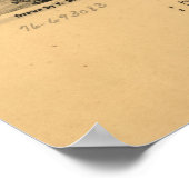  Pictorial Map van Santa Rosa CA (1876) Poster (Hoek)