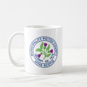 Pictou County zegel - Nova Scotia Koffiemok