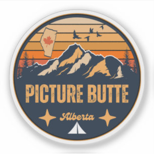 Picture Butte, Alberta Sticker