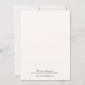 Picture Frames Hand Drawn Save The Date Card (Achterkant)