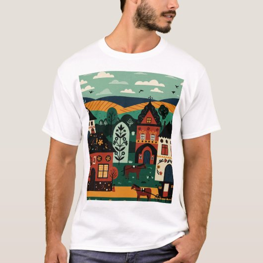 Picture from a fairy tale t-shirt (Voorkant)