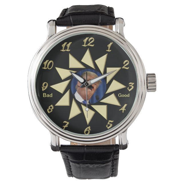 Picture of Donald Trump Horloge (Voorkant)