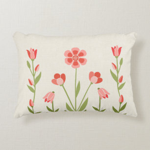 Picture Perfect Garden Floral – Sage & Blush Accent Kussen