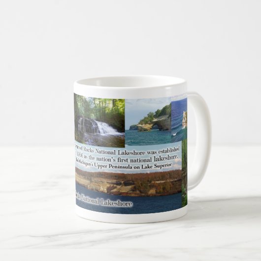 Pictured Rocks 50th Anniversary Mug (Devant droit)