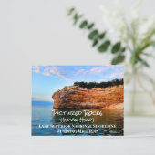Pictured Rocks Lake Superior National Shoreline Briefkaart (Staand voorkant)