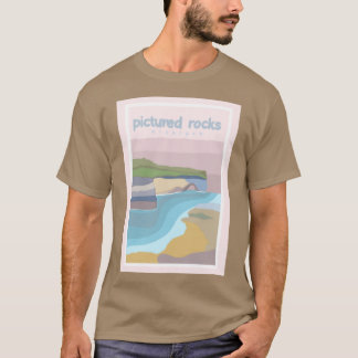 Pictured Rocks Michigan T-shirt