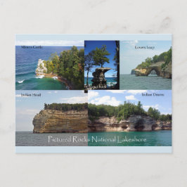 Pictured Rocks National Lakeshore Briefkaart
