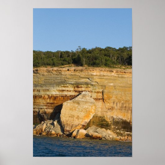 Pictured Rocks National Lakeshore, Michigan Poster (Voorkant)