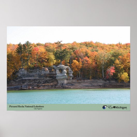 Pictured Rocks National Lakeshore Poster (Voorkant)