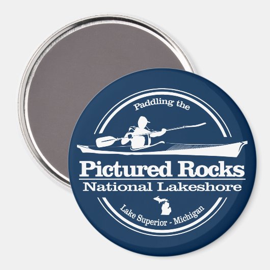Pictured Rocks NLS (SK) Magneet (Voorkant / Achterkant)