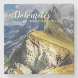 Picturesque Dolomites Zuid-Tirol Italië Stenen Onderzetter