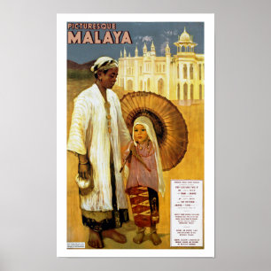Picturesque Malaya Poster