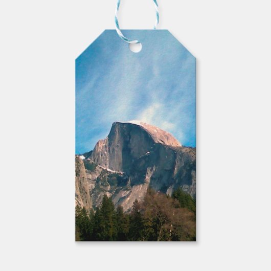 Picturesque Mountains Cadeaulabel (Voorkant)