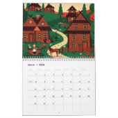 Picturesque rural landscape kalender (Mar 2026)
