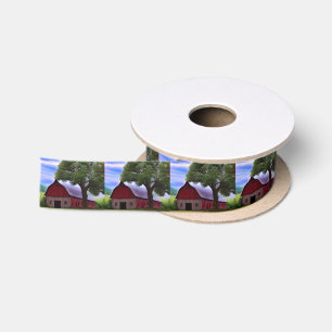 Picturesque Rustic Autumn Maple Leaves Lint