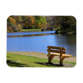 Picturesque Twin Lakes ANF Souvenir Magneet