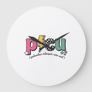 PICU Kinder Intensive Care Verpleegkundige Shirt_1 Grote Klok
