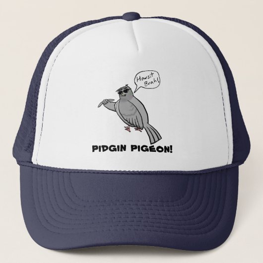 Pidgin Pigeon trucker hat Pet (Voorkant)