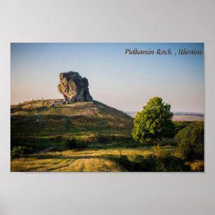 Pidkamin Rock. Oekraïne Poster
