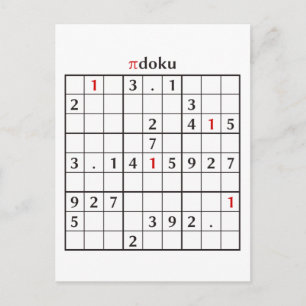 pidoku briefkaart