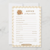 Pie Baby shower advies voor ouders om Kaarten te z (Voorkant)