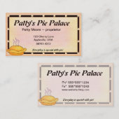 Pie ~ Bakery Visitekaartje (Voorkant / Achterkant)
