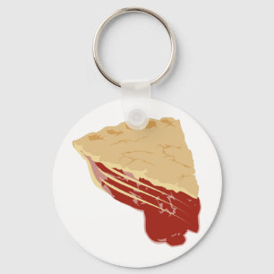 Pie - Cherry / Fruitstuk van Pie Sleutelhanger