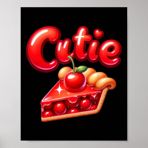Pie Day Pi Day Thanksgiving Cherry Schattige Pie C Poster