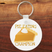 PIE EATING CHAMPION PUMPKIN PIE SLEUTELHANGER (Voorkant)