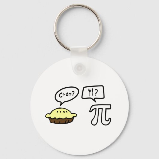 Pie en Pi Sleutelhanger (Voorkant)