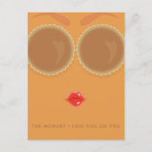 Pie Eyes Photo Thanksgiving Briefkaart (Voorkant)