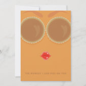 Pie Eyes Photo Thanksgiving Kaart (Voorkant)