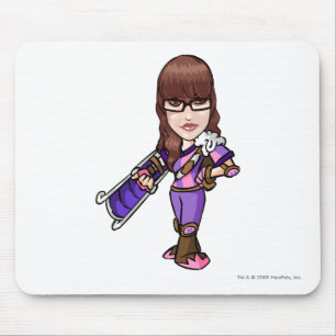 Pie Faerieland Staff Player Muismat