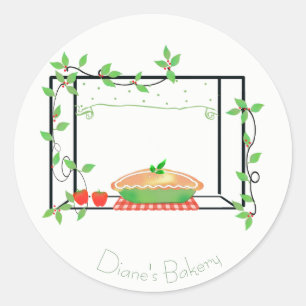 Pie in de Windows Bakery Sticker