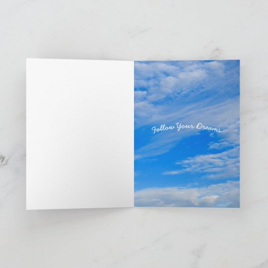 Pie in the Sky: alles is mogelijk Feestdagen Kaart (Binnen)