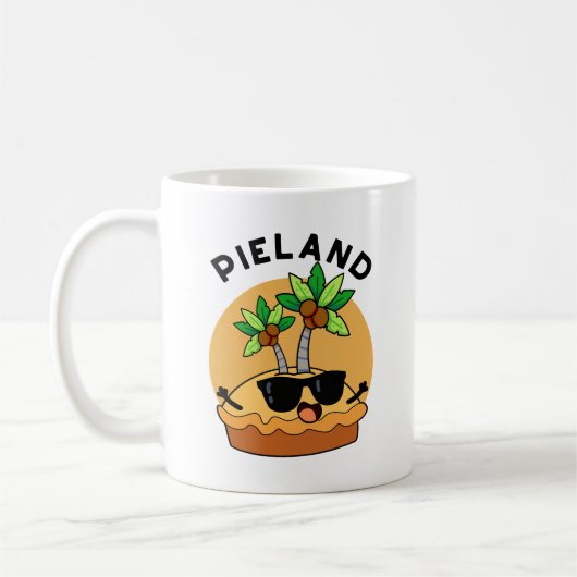 Pie-land Funny Island Pun Koffiemok (Links)