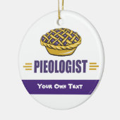 PIE - Love, Eat, Bake, Bakery, Bakery, Pieologist Keramisch Ornament (Links)