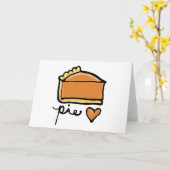 Pie Love! Kaart (Gele Bloem)