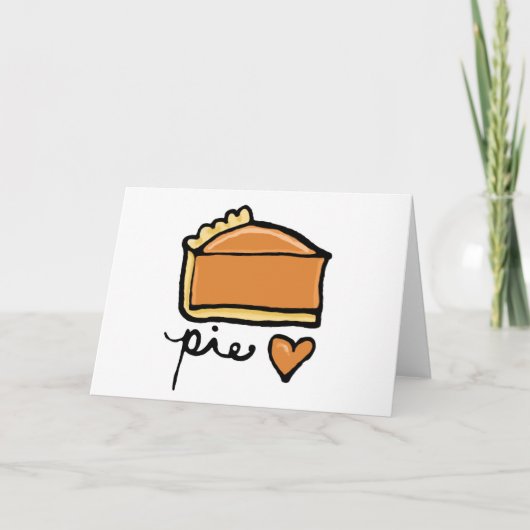 Pie Love! Kaart (Voorkant)
