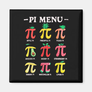 Pie Menu Grappig Pi Dag Pi 3.14 Wiskunde Docent Pi Magneet