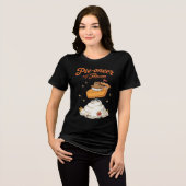 Pie-oneer van Flavor - Pumpkin Pie Thanksgiving Tri-Blend Shirt (Voorkant volledig)