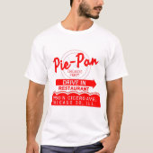 Pie-Pan Drive-In Restaurant, Chicago, Illinois T-shirt (Voorkant)