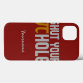 "Pie (pi) Hole" aangepaste monogram hoesjes (Achterkant (horizontaal))