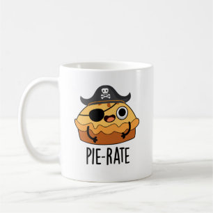 Pie-rate Funny Pirate Pie Pun Koffiemok