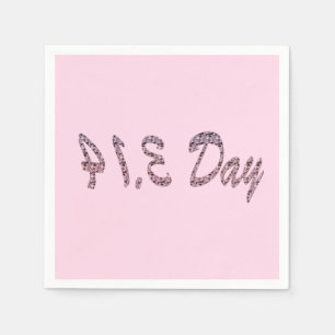 Pie Roze Pi Dag Servet