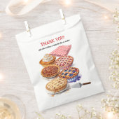 Pie Sharing Night Party Bedankzakje (Geknipt)