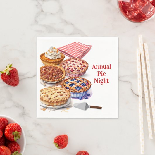Pie Sharing Night Party Servet (Insitu)
