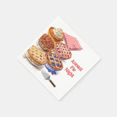 Pie Sharing Night Party Servet (Hoek)